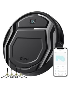 Lefant M210 Pro Robot Aspirador 2200Pa,Silenciador 55dB,120min Autonomía | 6 Modos de Limpieza,Evitar Enredos, Auto-Carga,Ideal