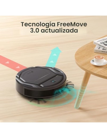 Lefant M210 Pro Robot Aspirador 2200Pa,Silenciador 55dB,120min Autonomía | 6 Modos de Limpieza,Evitar Enredos, Auto-Carga,Ideal