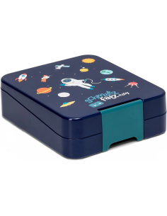schmatzfatz Easy fiambrera infantil con 4 compartimentos