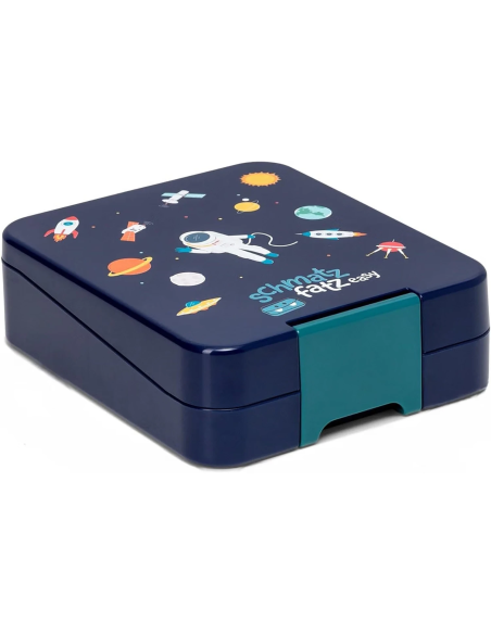 schmatzfatz Easy fiambrera infantil con 4 compartimentos