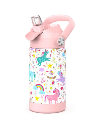 Ntswasd botella térmica infantil 350 ml unicornio