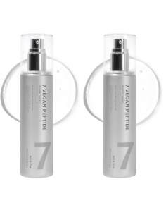 SÉRUM POTENCIADOR CON 7 PÉPTIDOS 150ML – Booster Serum, Brillo Instantáneo Glass Skin, Refinamiento de Poros, Hidratación