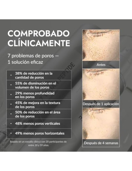 SÉRUM POTENCIADOR CON 7 PÉPTIDOS 150ML – Booster Serum, Brillo Instantáneo Glass Skin, Refinamiento de Poros, Hidratación