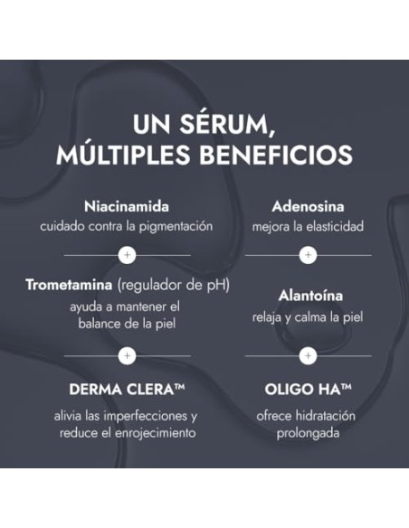 SÉRUM POTENCIADOR CON 7 PÉPTIDOS 150ML – Booster Serum, Brillo Instantáneo Glass Skin, Refinamiento de Poros, Hidratación
