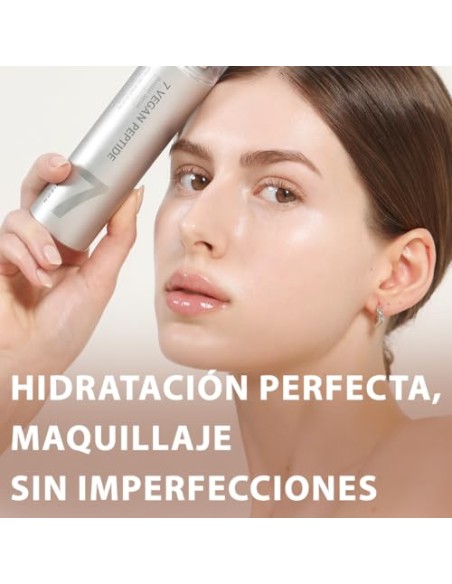 SÉRUM POTENCIADOR CON 7 PÉPTIDOS 150ML – Booster Serum, Brillo Instantáneo Glass Skin, Refinamiento de Poros, Hidratación