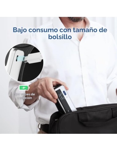 CheckMe Armfit Tensiometro de Brazo Digital con Brazalete Grande para Uso Doméstico, Bluetooth Medidor Tension Arterial