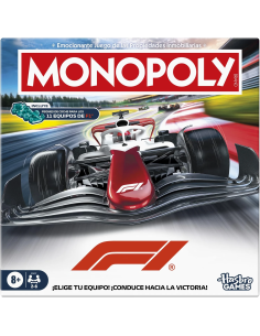 Monopoly Fórmula 1 Hasbro juego de mesa F1