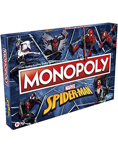Monopoly Spider-Man Marvel Hasbro juego de mesa