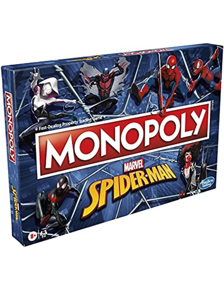 Monopoly Spider-Man Marvel Hasbro juego de mesa