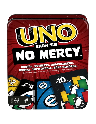 UNO Show 'Em No Mercy Mattel juego de cartas
