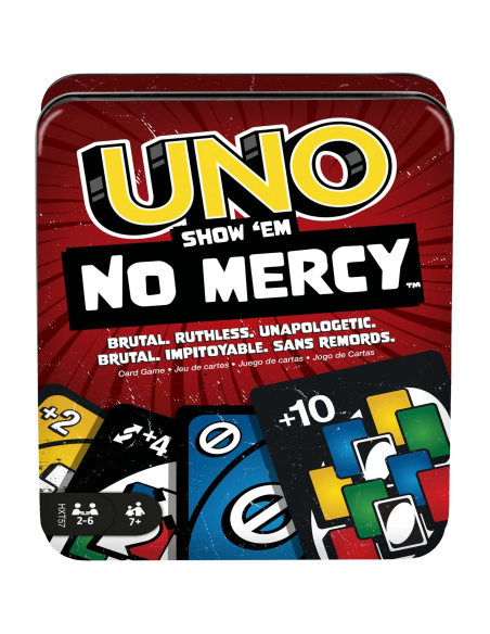 UNO Show 'Em No Mercy Mattel juego de cartas
