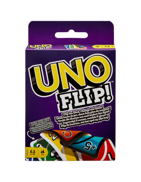 UNO Flip Mattel juego de cartas de doble cara