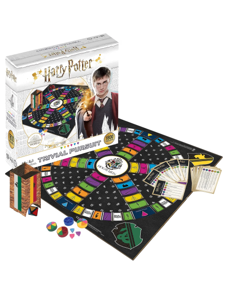 Trivial Pursuit Harry Potter juego de mesa con tablero
