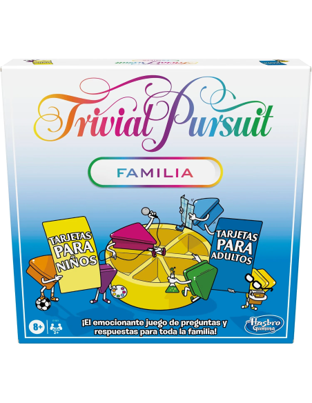 Trivial Pursuit Familia Hasbro juego de preguntas