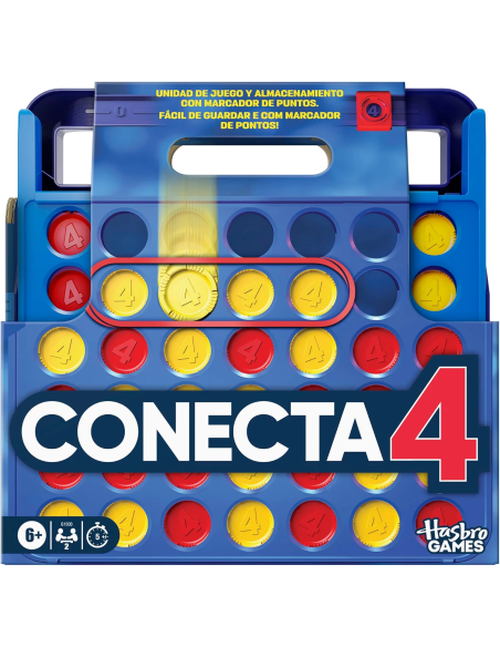 Conecta 4 Hasbro juego de mesa clásico