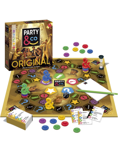 Party & Co Original Diset | Juego de Mesa Multiprueba