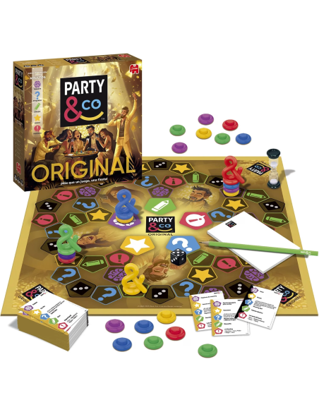 Party & Co Original Diset | Juego de Mesa Multiprueba