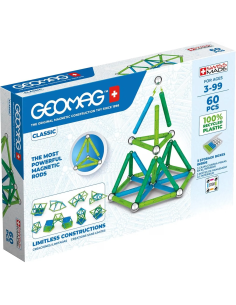 Geomag Classic Recycled 60 piezas construcción magnética