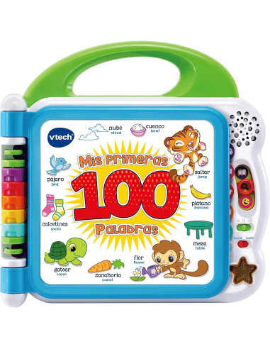 VTech libro Mis Primeras 100 Palabras Bilingüe