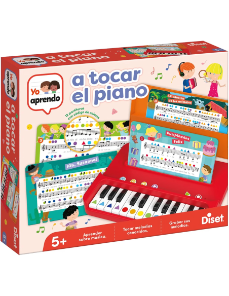 Diset Yo Aprendo a Tocar el Piano juego educativo