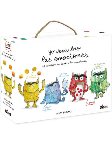 Diset Yo Descubro las Emociones Monstruo de Colores