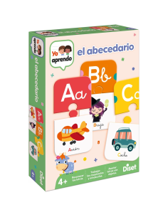 Diset El Abecedario juego educativo para aprender las letras