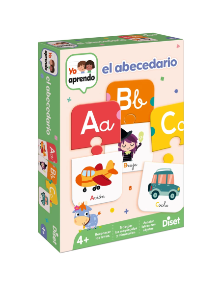 Diset El Abecedario juego educativo para aprender las letras