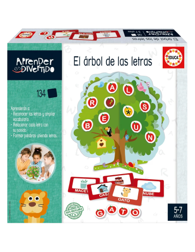 Educa El Árbol de las Letras | Juego educativo 5-7 años