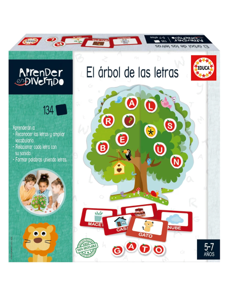 Educa El Árbol de las Letras | Juego educativo 5-7 años