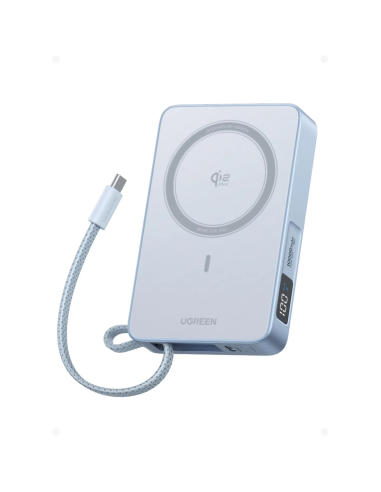 UGREEN MagFlow Qi2 25W batería externa magnética 10000mAh