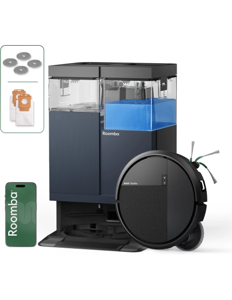 iRobot Roomba Plus 415 Combo robot aspirador 20000 Pa con Base AutoWash