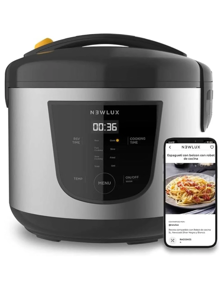 Newlux SmartChef V50 robot de cocina multifunción 5 litros negro