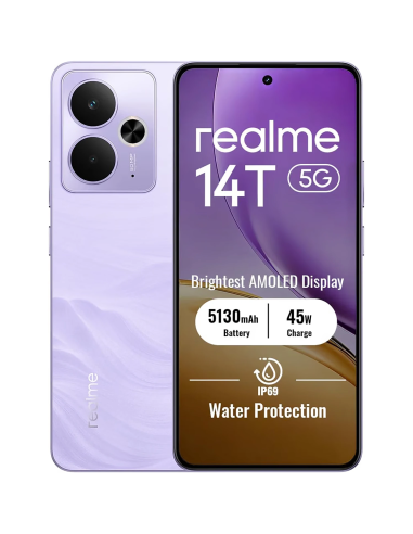 realme 14T 5G 256 GB púrpura con 8 GB RAM