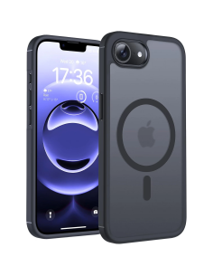 TOCOL funda magnética para iPhone 16e titanio negro