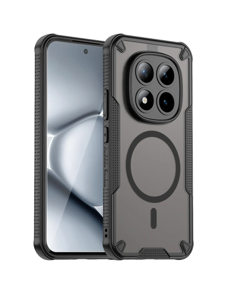 Yojiong funda magnética negra para POCO M8 Pro 5G