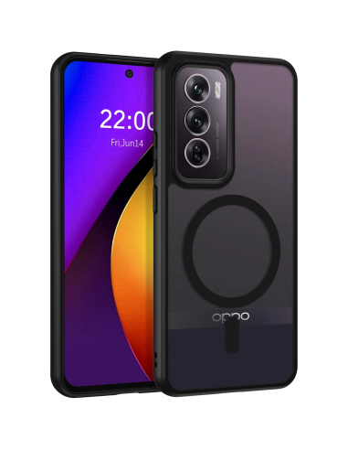 Funda magnética VENINGO negra para OPPO Reno 12 5G