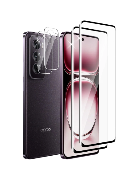 Protectores FWKDWHPH de pantalla y cámara para OPPO Reno 12