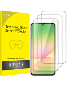 Protector de pantalla JETech para Samsung Galaxy A56 5G cristal templado