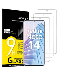 Protector de pantalla NEW'C para Xiaomi Redmi Note 14 5G y 4G