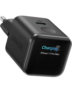 Cargador Anker Nano 45W USB-C con pantalla inteligente