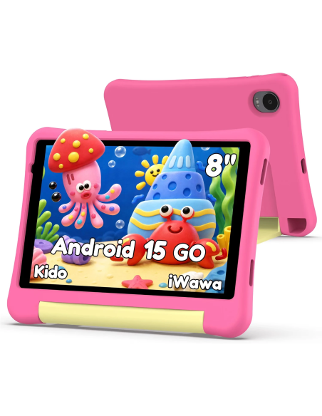 ALLDOCUBE Kido tablet para niños 8 pulgadas rosa