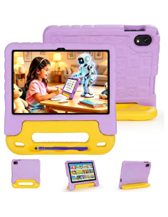 SUMTAB tablet para niños 10 pulgadas Android 15 con funda antigolpes