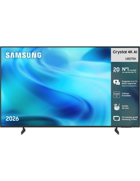 Samsung U8075H 43 pulgadas Smart TV Crystal 4K AI 2026