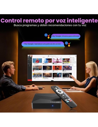 Smart TV Box Android 14.0 4K@60FPS, 2026 Última Android Box RK3528 RAM 2G ROM 16G WiFi6 Enternet 10/100M Bluetooth 5.0 USB 3.0