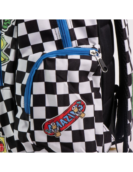 Detalle lateral de la mochila escolar Marvel Avengers Cerdá