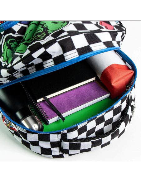 Interior de la mochila escolar Marvel Avengers Cerdá