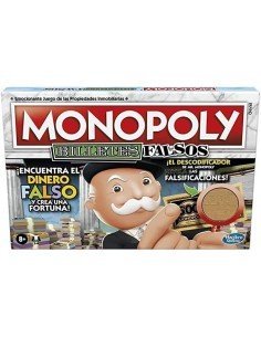 Juego de Mesa Monopoly Incluye un Decodificador del Sr. Monopoly para Encontrar falsificaciones