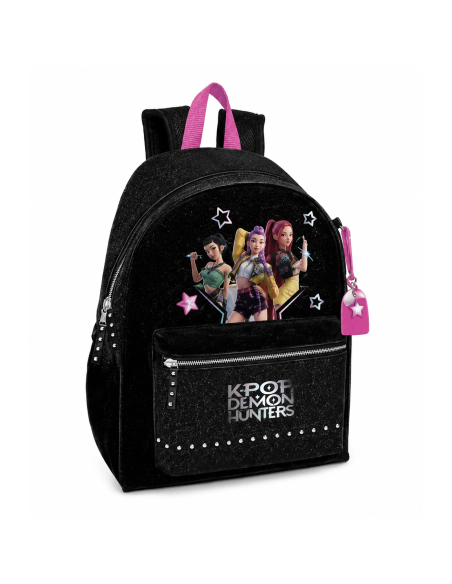 Mochila escolar K-Pop Demon Hunters Safta negra 43 cm