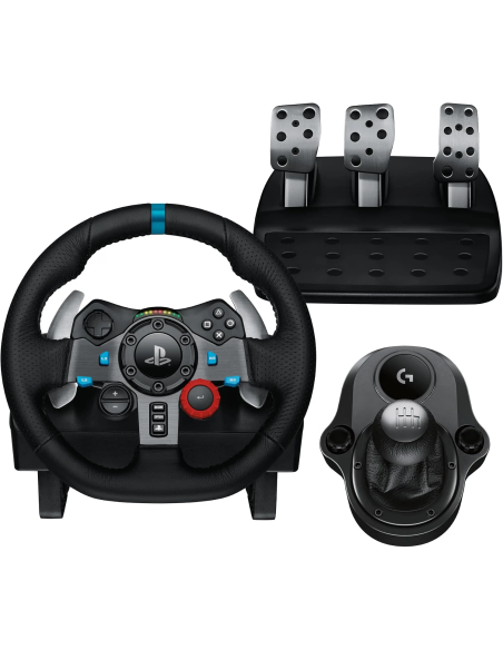 Logitech G29 Driving Force volante y pedales para PS5 PS4 y PC