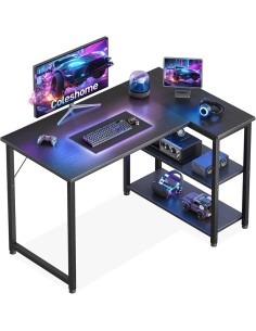 Mesa gaming Coleshome esquinera 100 x 70 cm vista principal